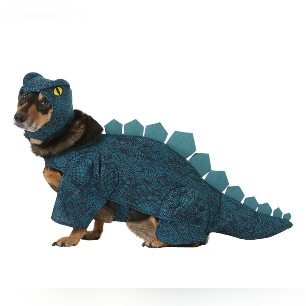 Frisco Stegosaurus dog costume tag size is LG check measurements on chart EUC - Picture 8 of 9